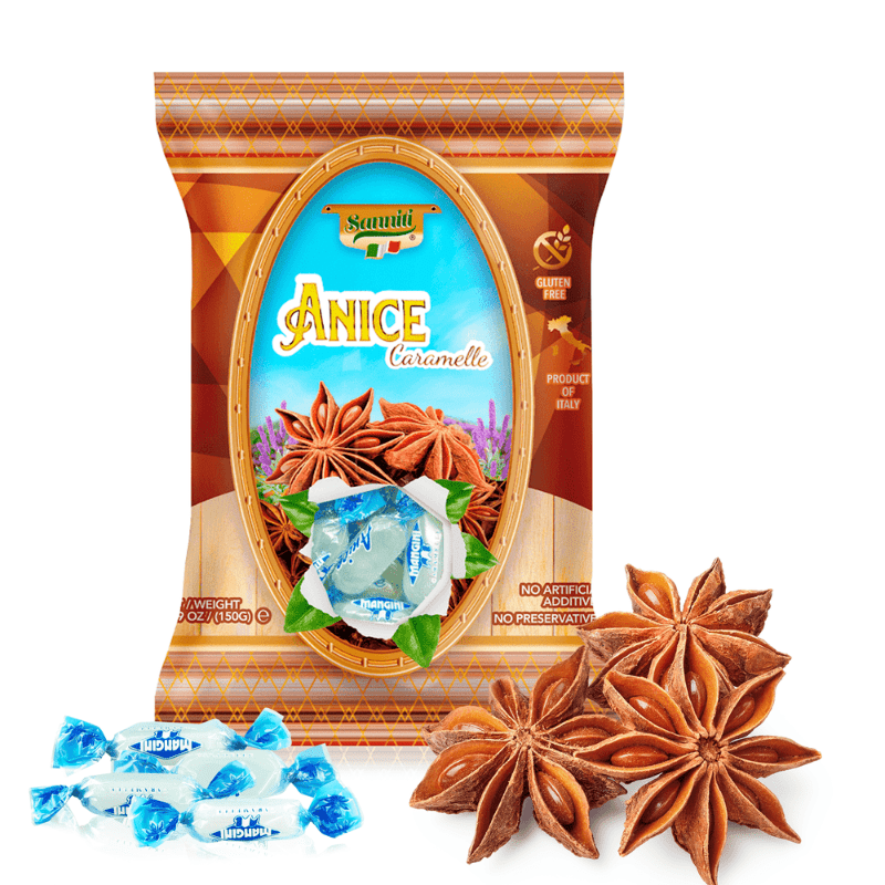 Sanniti Anice Caramelle, 5.29 oz Sweets & Snacks Sanniti 