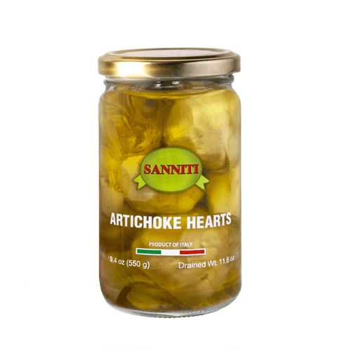 Sanniti Artichoke Hearts Jar, 19.4 oz Fruits & Veggies Sanniti 