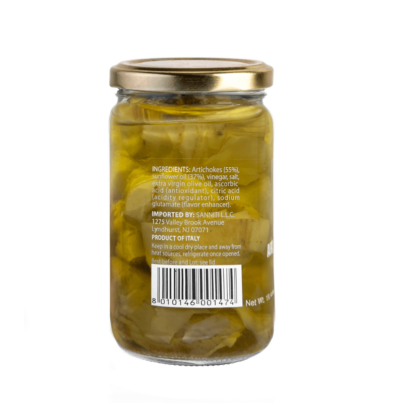 Sanniti Artichoke Hearts Jar, 19.4 oz Fruits & Veggies Sanniti 