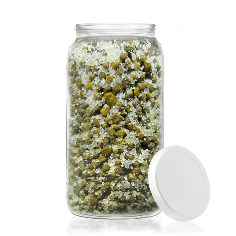 Sanniti Capers Non-Pareille in Sea Salt, 28.2 oz Olives & Capers Sanniti 