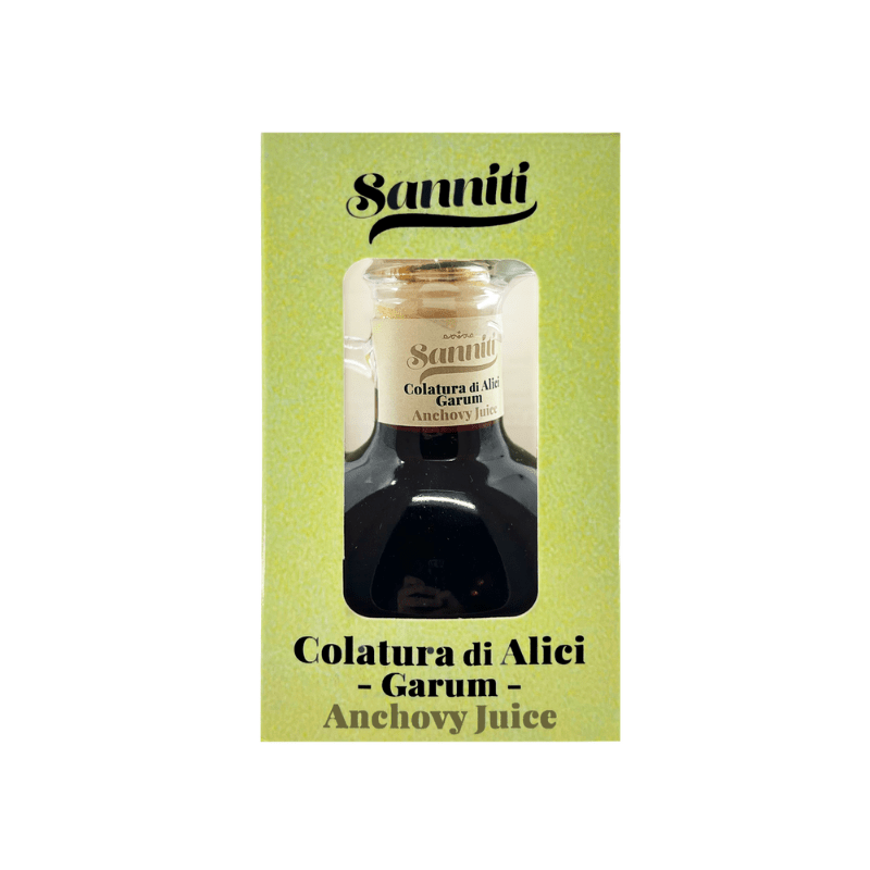 Sanniti Colatura di Alici Garum Anchovy Juice, 3.4 Fl Oz Seafood Sanniti 