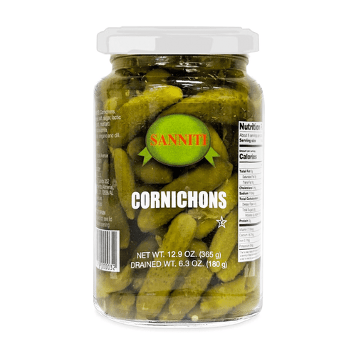 Sanniti Cornichons - 12.3 oz Fruits & Veggies Sanniti 