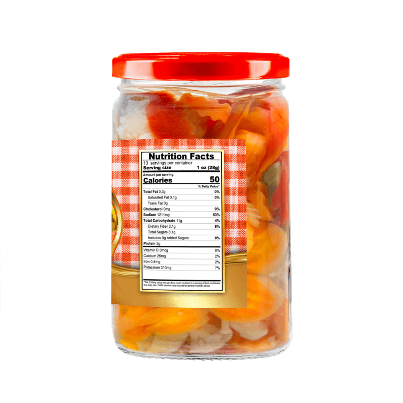 Sanniti Giardiniera, 29 oz Fruits & Veggies Sanniti 