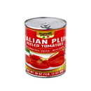 Sanniti Italian Plum Peeled Tomatoes in Tomato Sauce with Basil, 28 oz Fruits & Veggies Sanniti 
