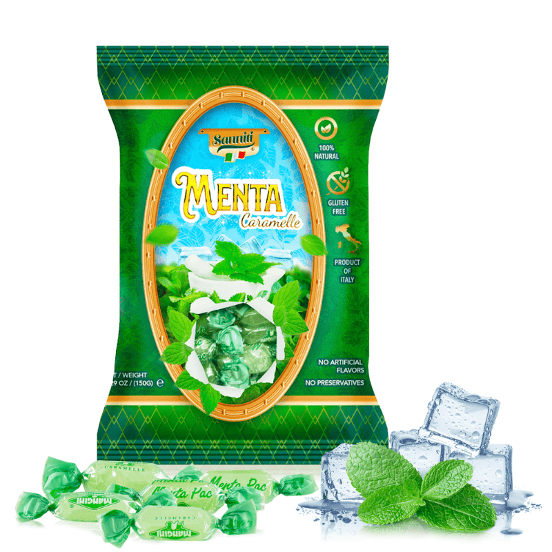 Sanniti Menta Caramelle, 5.29 oz Sweets & Snacks Sanniti 