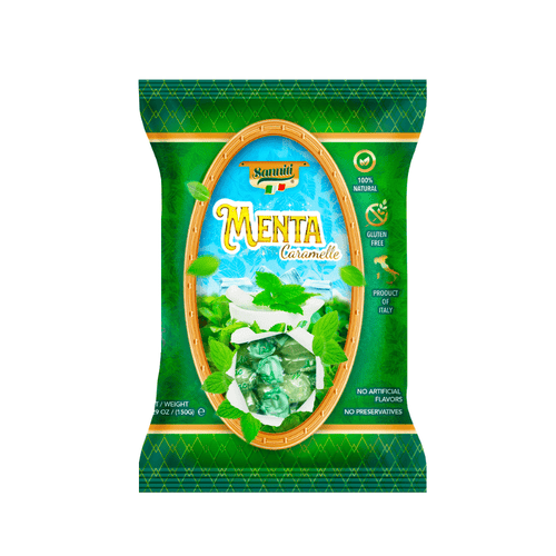 Sanniti Menta Caramelle, 5.29 oz Sweets & Snacks Sanniti 