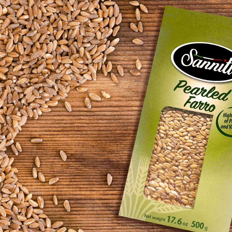 Sanniti Pearled Farro, 17.6 oz Pasta & Dry Goods Sanniti 