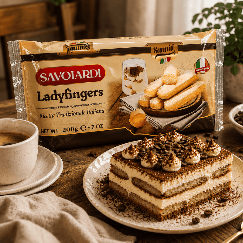 Sanniti Savoiardi Ladyfingers, 7.05 oz | Supermarket Italy