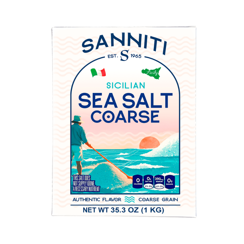 Sanniti Sicilian Coarse Sea Salt, 2.2 Lbs Pantry Sanniti 
