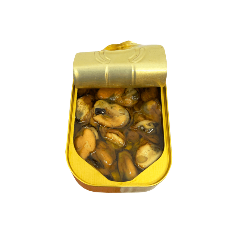 Sanniti Smoked Mussels in Oil, 3.9 oz Seafood Sanniti 