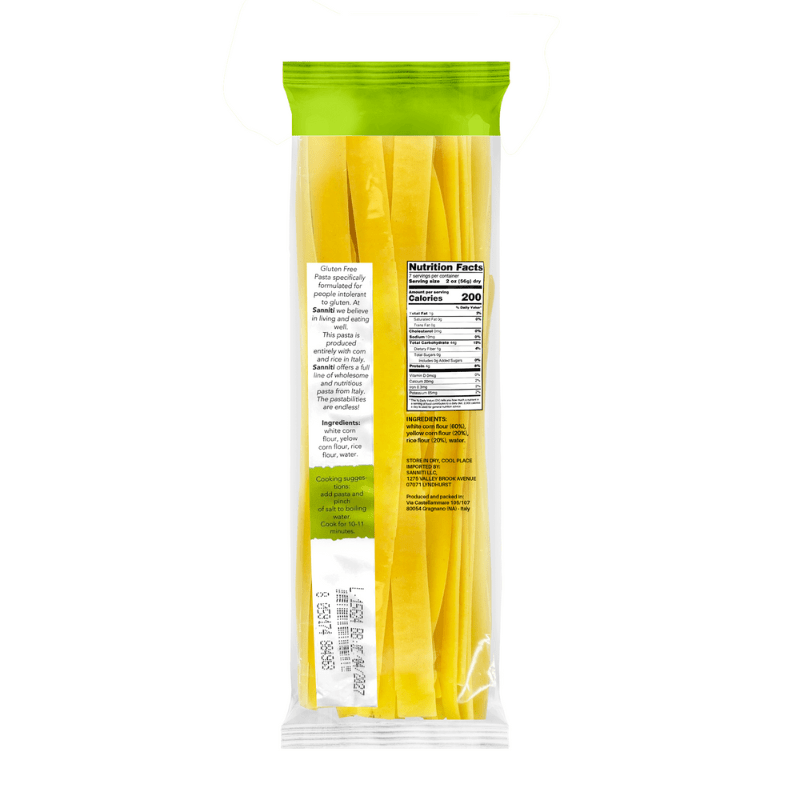 Sanniti Tagliatelle Gluten Free Pasta, 8.8 oz Pasta & Dry Goods Sanniti 