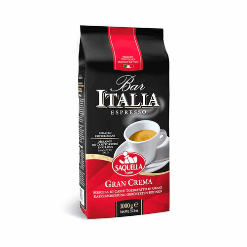 Saquella Coffee Gran Crema Espresso Beans, 2.2 lbs Coffee Saquella 