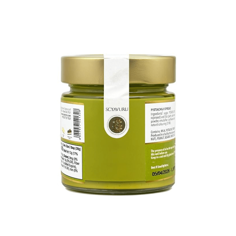 Scyavuru Pistachio Cream, 7.05 oz [Best Before: 09/05/2026