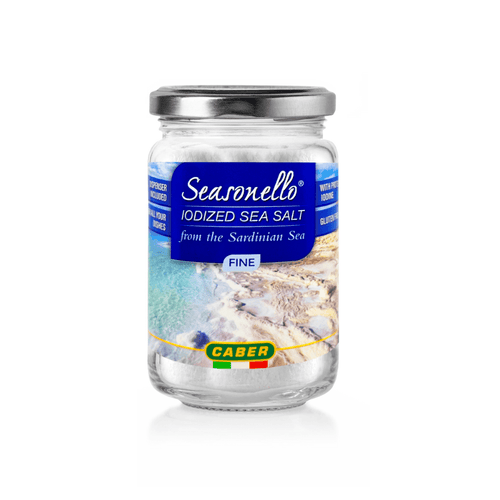 Seasonello Fine Sea Salt Enriched with Iodine, 10.5 oz Pantry Caber 