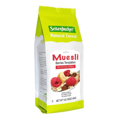 Seitenbacher Muesli Berries Temptation Cereal, 16 oz Sweets & Snacks Seitenbacher 