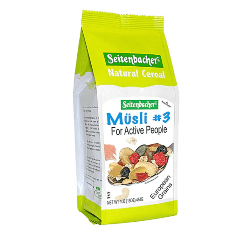 Seitenbacher Muesli Cereal For Active People, 16 oz Sweets & Snacks Seitenbacher 