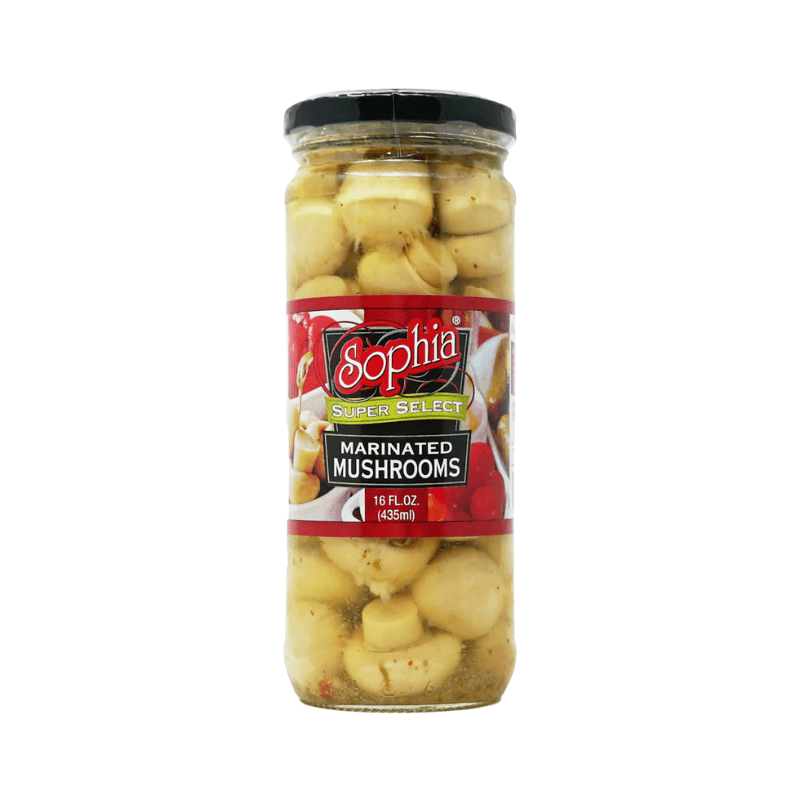 Sophia Marinated Mushroom, 16 oz Fruits & Veggies Sophia 