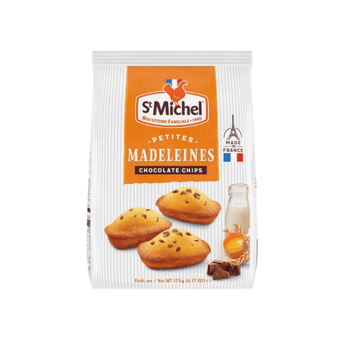 St Michel Mini Chocolate Chip Madeleines, 6.17 oz Sweets & Snacks St Michel 