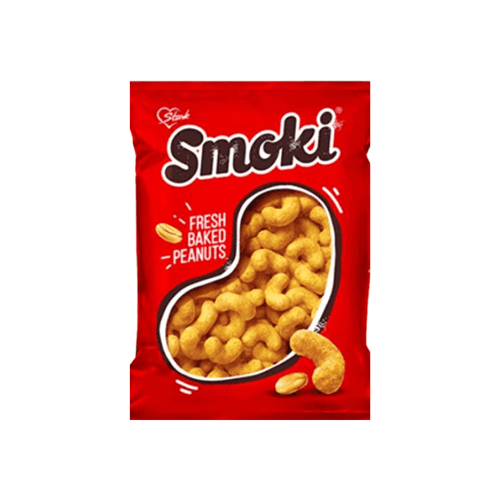 Stark Smoki Peanuts Flavored Puffed Snacks, 50g Sweets & Snacks vendor-unknown 