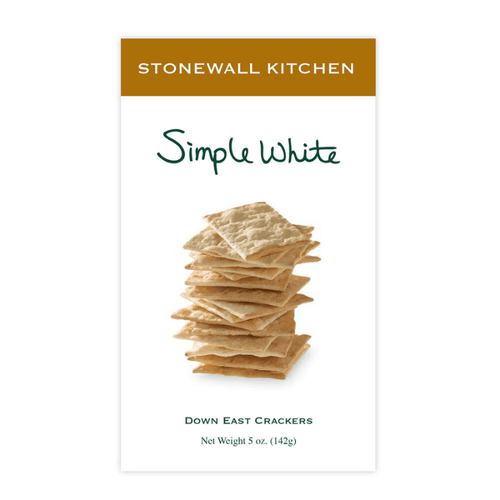Stonewall Kitchen Simple White Crackers, 5 oz Sweets & Snacks Stonewall Kitchen 