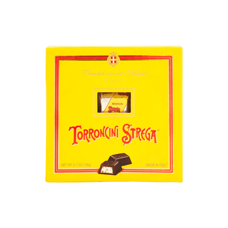 Strega Mini Torroncini Gift Box, 3.7 oz -12 Pieces Sweets & Snacks Strega 