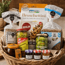Supermarket Italy's Charcuterie Board Kit Gift Basket.