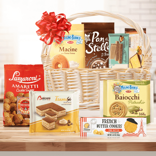 Supermarket Italy's Delicious Baked Goods Gift Basket Gift Basket Supermarket Italy 