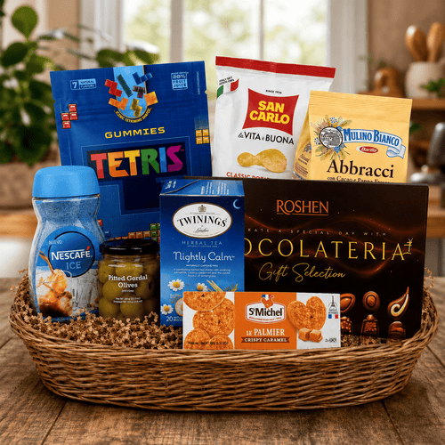 Supermarket Italy's International Snack Attack Gift Basket Gift Basket Supermarket Italy 