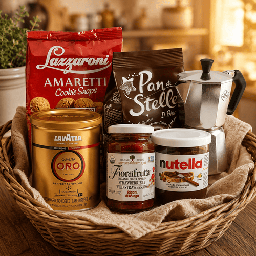 Supermarket Italy's Italian Breakfast Gift Basket Gift Basket Supermarket Italy 