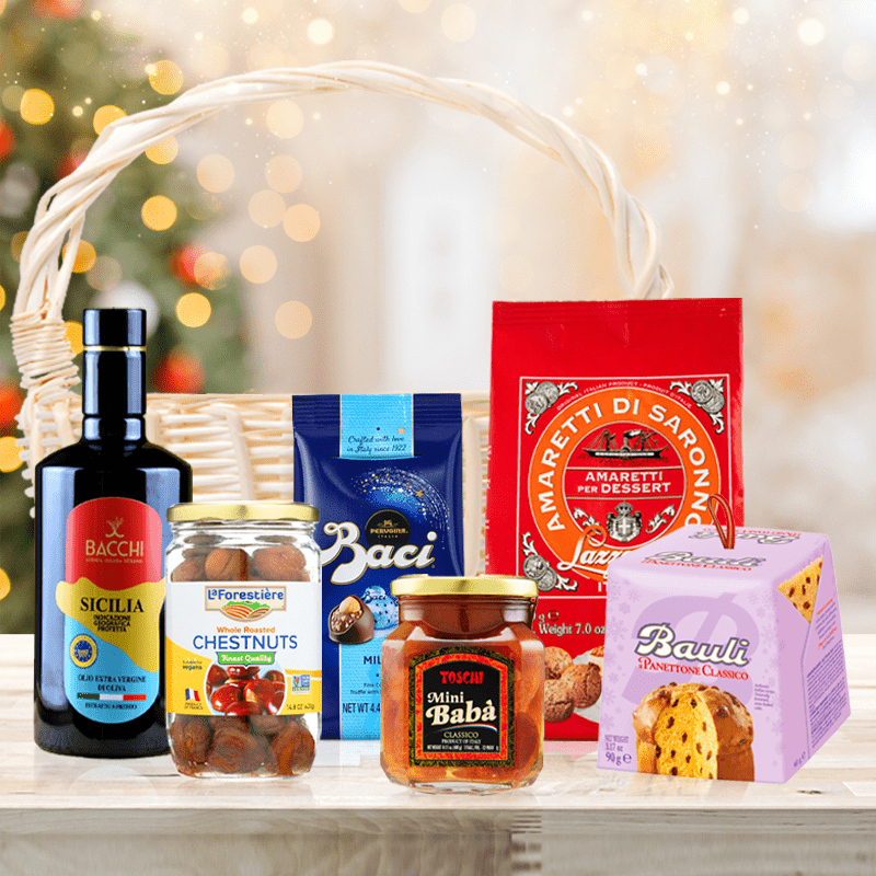 Supermarket Italy's "Jingle Bells" Holiday Gift Basket Gift Basket Supermarket Italy 