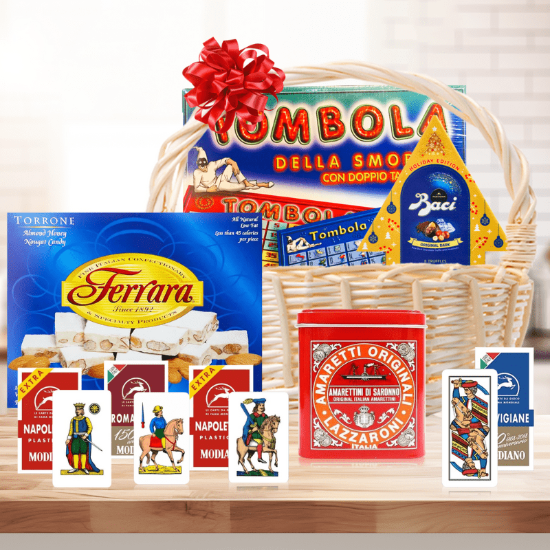 Supermarket Italy's Snacks & Games Holiday Gift Basket Gift Basket Supermarket Italy 