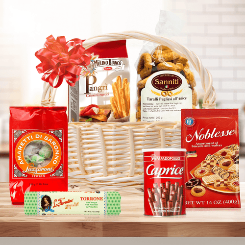 Supermarket Italy's Snacks Gift Basket Gift Basket Supermarket Italy 