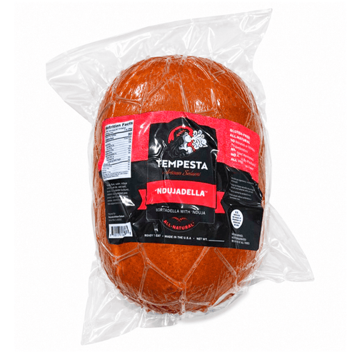 Tempesta 'Ndujatella Mortadella with 'Nduja, 8.25 Lbs.