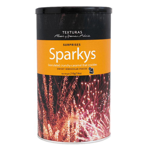 Textura Sparkys Granulated Crunchy Caramel, 7.4 oz Pantry Texturas by Ferran Adria 