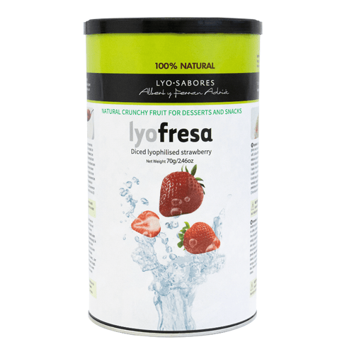 Texturas Lyo Fresa Freeze Dried Strawberry, 2.46 oz Pantry Texturas by Ferran Adria 