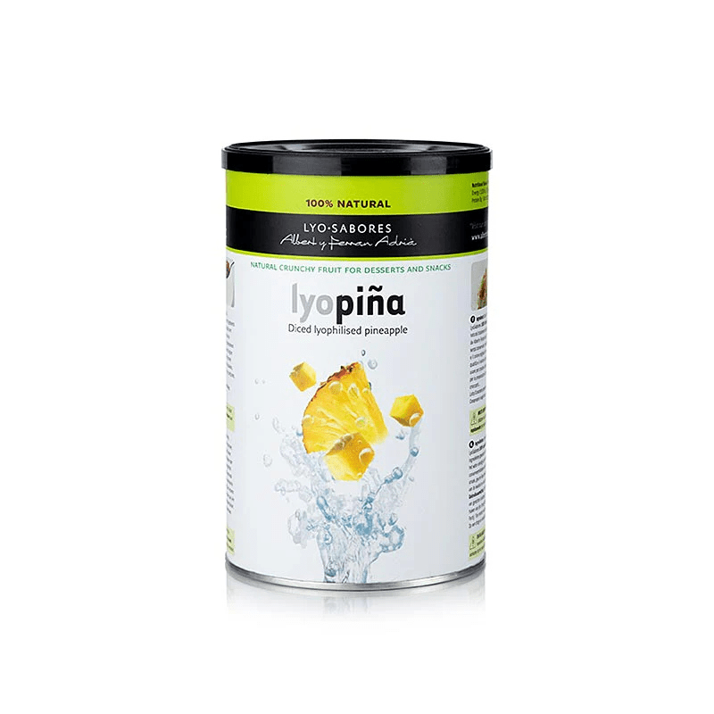 Texturas LyoPiña Freeze Dried Pineapple, 3.52 oz Pantry Texturas by Ferran Adria 