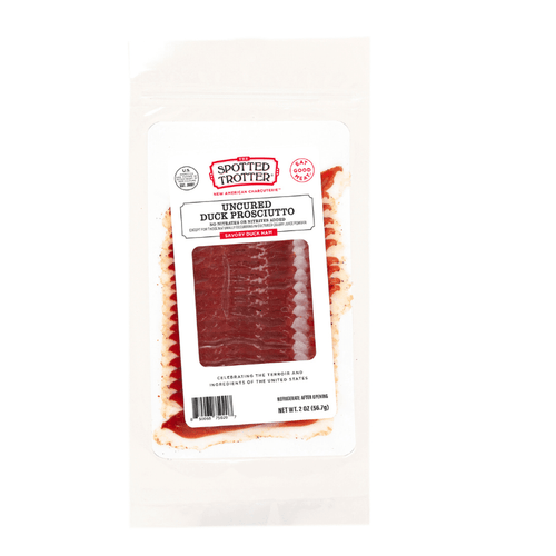 The Spotted Trotter Sliced Duck Prosciutto, 2 oz Meats The Spotted Trotter 