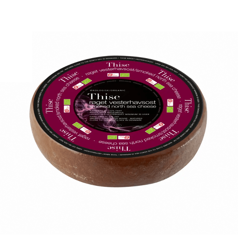 Thise Danish Smoked North Sea Cheese, 3.5 Lbs Cheese Thise 