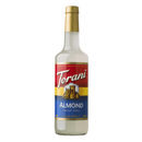 Torani Almond Orgeat Syrup Glass, 750mL.