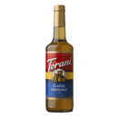 Torani Classic Hazelnut Syrup Glass, 750mL.