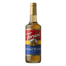 Torani Peanut Butter Syrup Glass, 750mL.