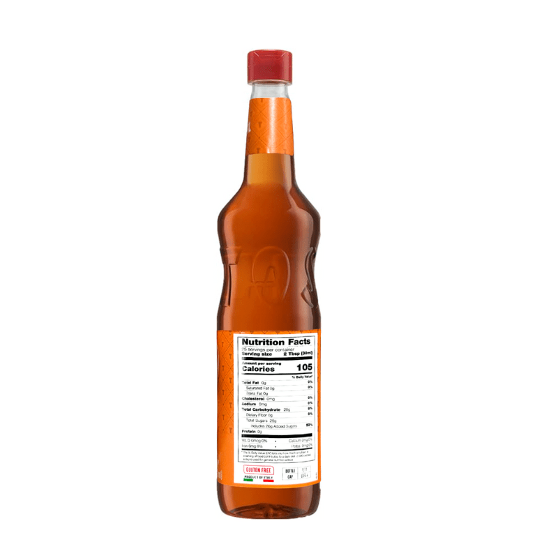 Toschi Caramel Syrup, 750mL (25.4 oz) For The Bar Toschi 