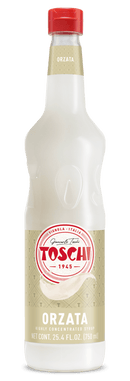Toschi Orzata Cream Syrup, 750mL (25.4 oz) For The Bar Toschi 