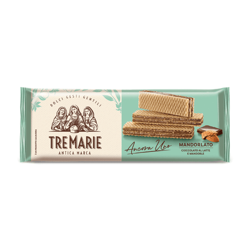Tre Marie Almond & Chocolate Cream Wafer, 4.93 oz Sweets & Snacks Tre Marie 