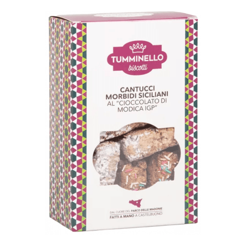 Tumminello Cantucci Morbidi al Cioccolato Di Modica chocolate Biscuits, 9.5 oz Sweets & Snacks Tumminello Biscotti 