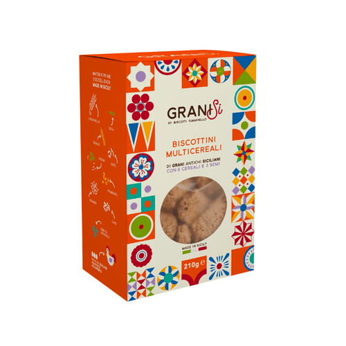 Tumminello Granisi Biscottini Multicereali Cookies, 7.40 oz Sweets & Snacks Tumminello Biscotti 