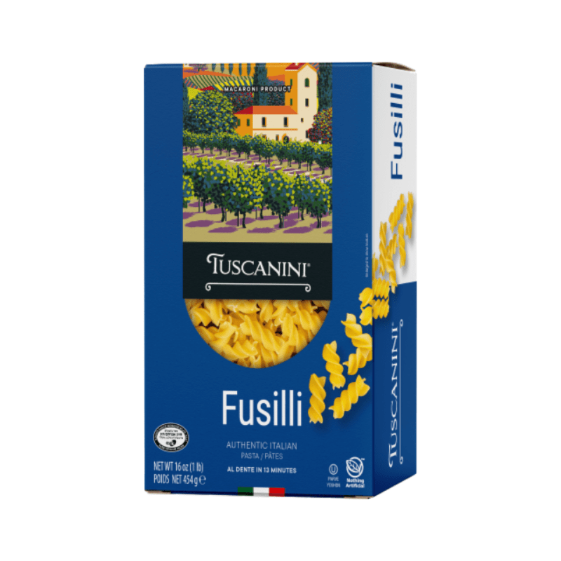 Tuscanini Fusilli Pasta, 16 oz Pasta & Dry Goods Tuscanini 