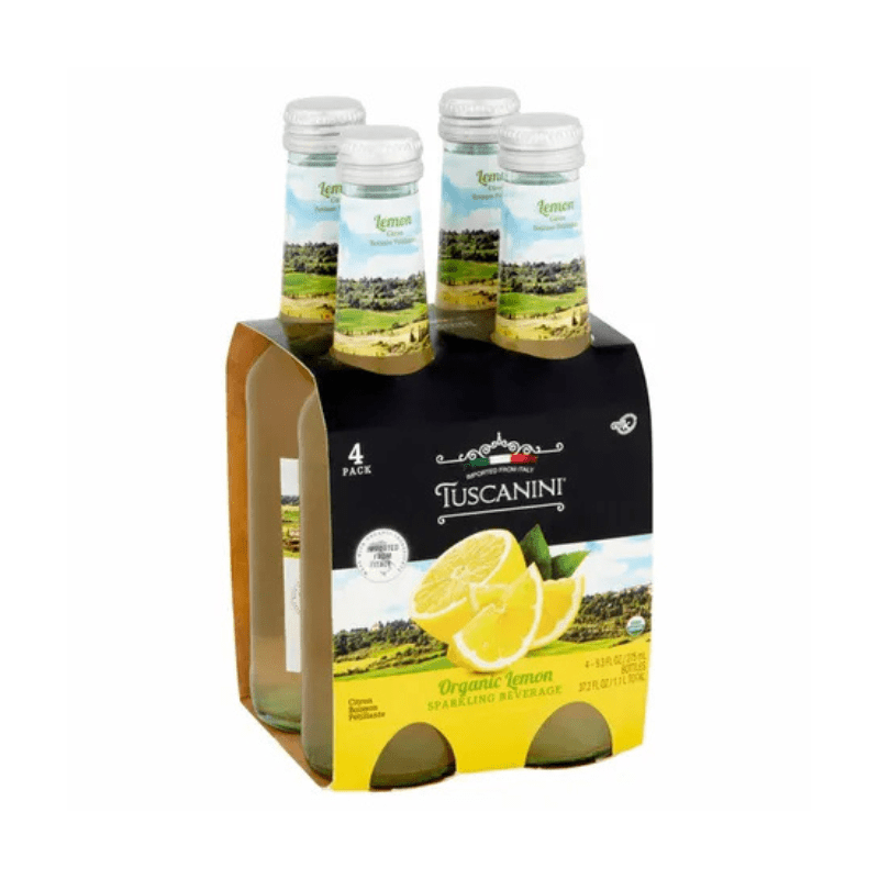 Tuscanini Organic Sparkling Sicilian Lemonade, 9.3 oz [Pack of 4] Beverages Tuscanini 