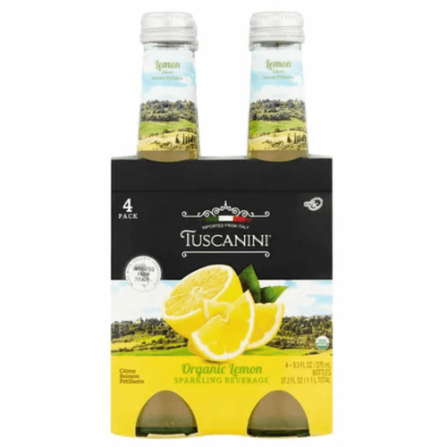 Tuscanini Organic Sparkling Sicilian Lemonade, 9.3 oz [Pack of 4] Beverages Tuscanini 