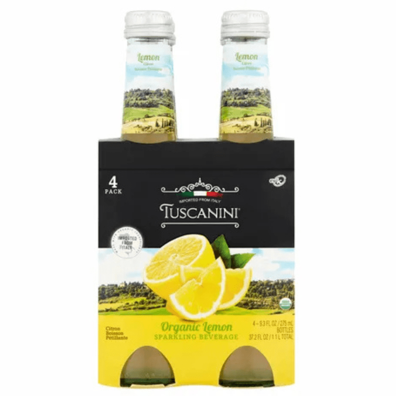 Tuscanini Organic Sparkling Sicilian Lemonade, 9.3 oz [Pack of 4] Beverages Tuscanini 